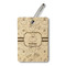 Pumpkins Wood Luggage Tag - Rectangle (Personalized)