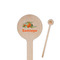 Pumpkins Round Wooden Stir Sticks (Personalized)