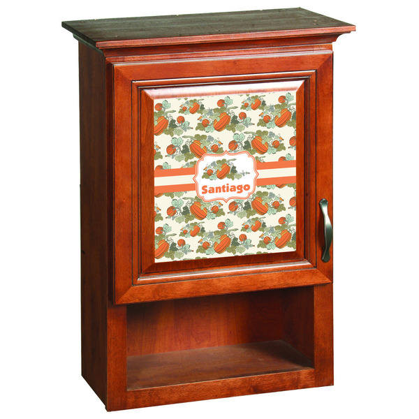 Pumpkins Wooden Cabinet Decal (Medium)