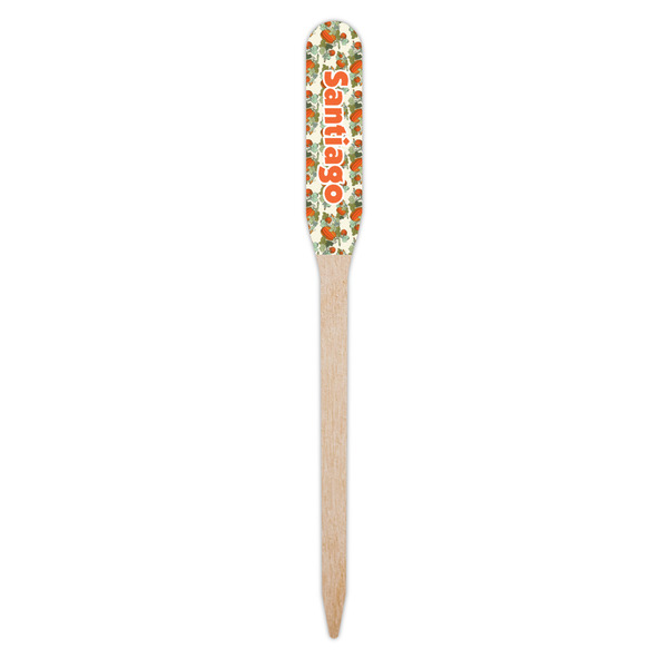 Pumpkins Wooden Food Pick - Paddle - Single Pick