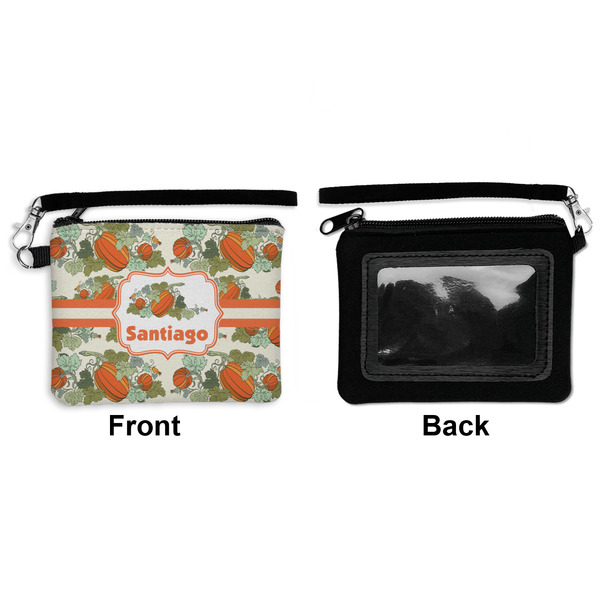Pumpkins Wristlet ID Cases - Front & Back