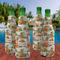 Pumpkins Zipper Bottle Cooler - Set of 4 - LIFESTYLE