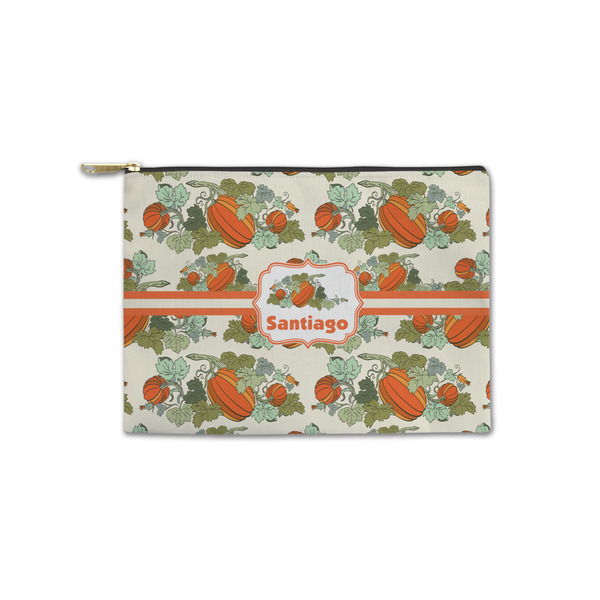 Custom Pumpkins Zipper Pouch - Small - 8.5"x6" (Personalized)