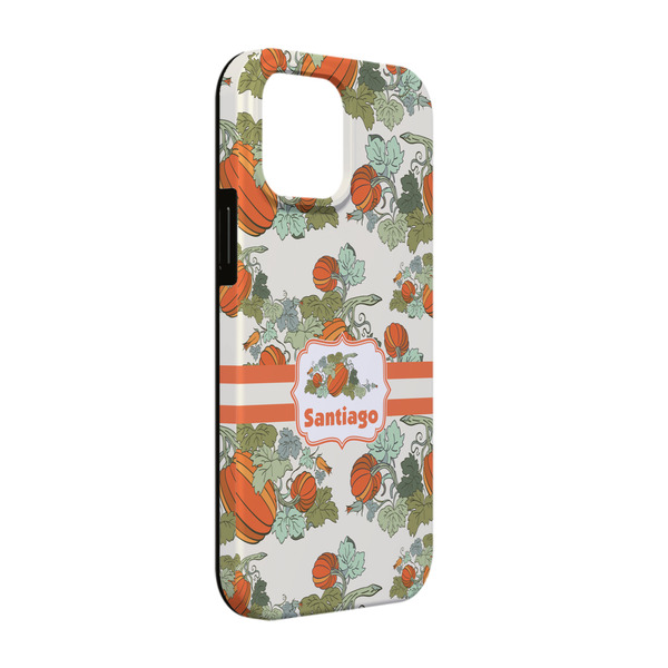 Custom Pumpkins iPhone Case - Rubber Lined - iPhone 13 (Personalized)