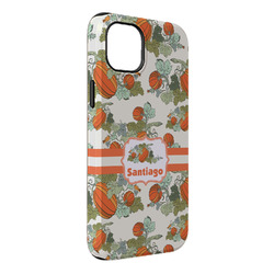 Pumpkins iPhone Case - Rubber Lined - iPhone 14 Plus (Personalized)