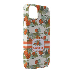 Pumpkins iPhone Case - Plastic - iPhone 14 Pro Max (Personalized)