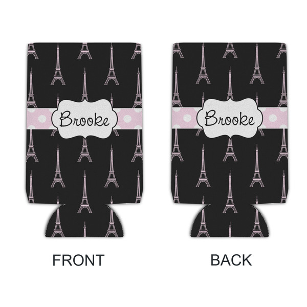 Black Eiffel Tower 16oz Can Sleeve - APPROVAL
