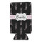 Black Eiffel Tower 16oz Can Sleeve - Set of 4 - FRONT
