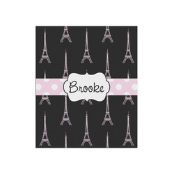 Black Eiffel Tower Poster - Matte - 20x24 (Personalized)