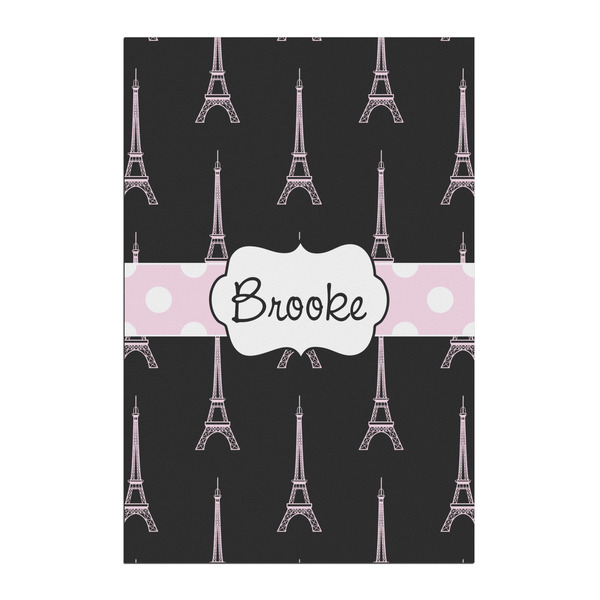 Custom Black Eiffel Tower Posters - Matte - 20x30 (Personalized)