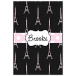 Black Eiffel Tower Wood Print - 20x30 (Personalized)