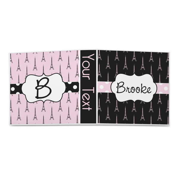 Black Eiffel Tower 3-Ring Binder Approval- 2in