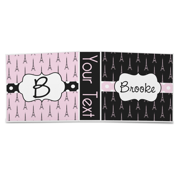 Black Eiffel Tower 3-Ring Binder Approval- 3in