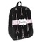Black Eiffel Tower Kids Backpack (Personalized)
