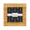 Black Eiffel Tower Bamboo Trivet with Ceramic Tile Insert (Personalized)