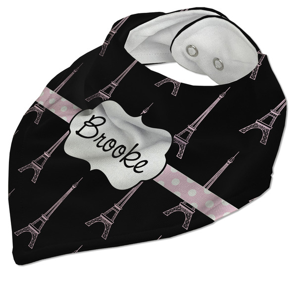 Black Eiffel Tower Bandana Closed
