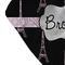 Black Eiffel Tower Bandana Detail