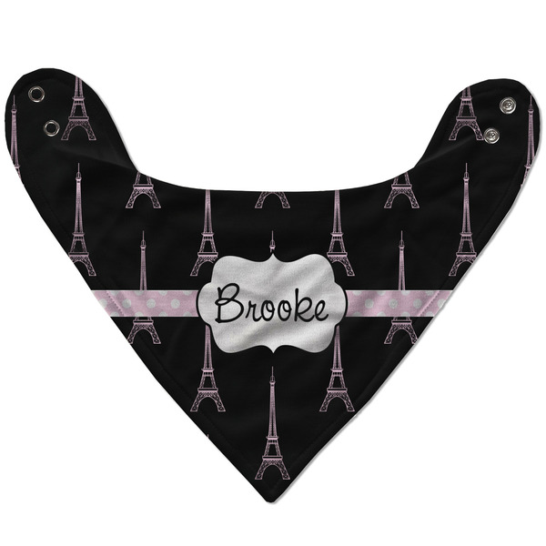 Black Eiffel Tower Bandana Flat Approval