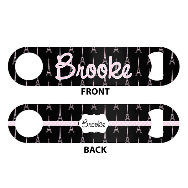 Black Eiffel Tower Bar Bottle Opener - White - Approval