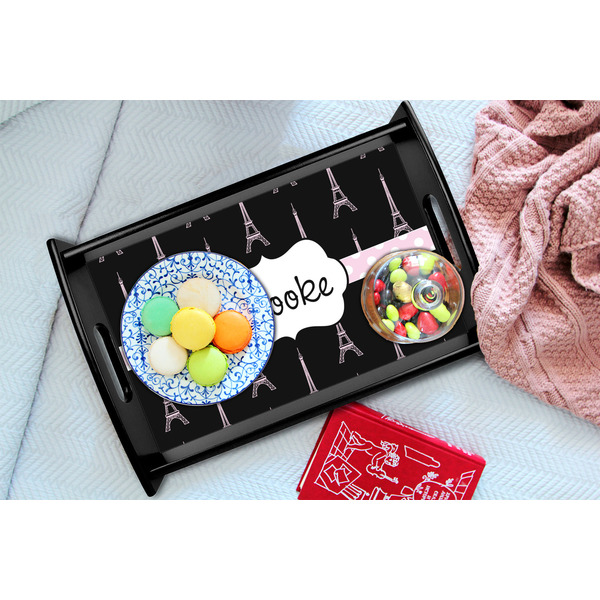 Black Eiffel Tower Black Tray - Lifestyle (UPDATED)