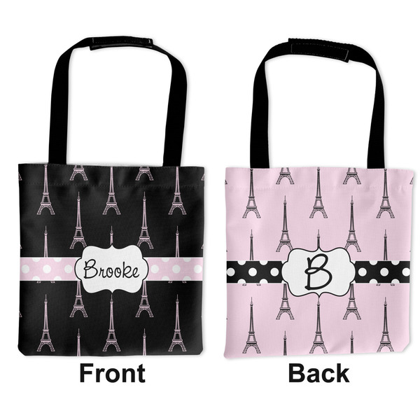 Black Eiffel Tower Car Bag - Apvl