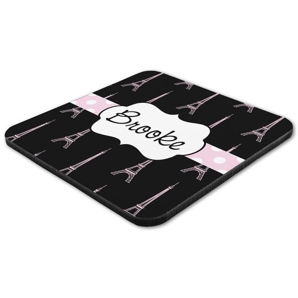 Black Eiffel Tower Coaster Set - FLAT (one)