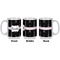 Black Eiffel Tower Coffee Mug - 15 oz - White APPROVAL