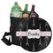 Black Eiffel Tower Collapsible Personalized Cooler & Seat