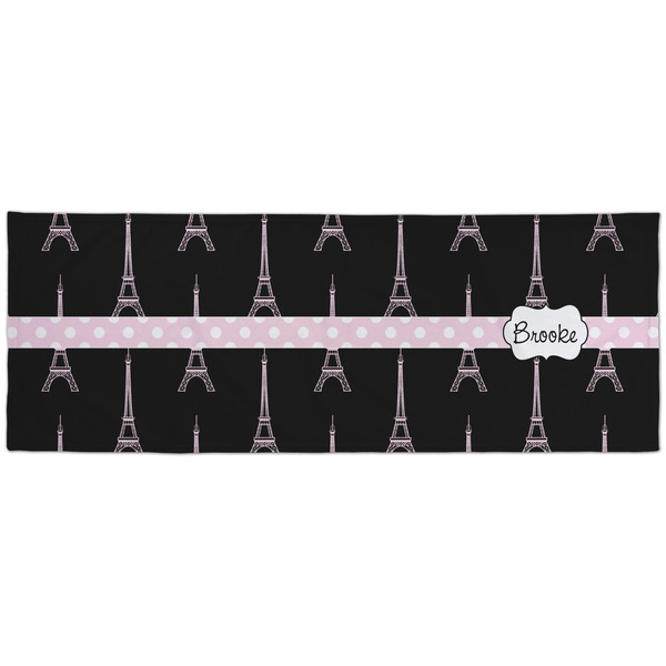 Black Eiffel Tower Cooling Towel- Approval