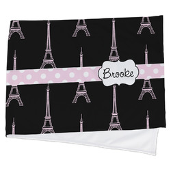 Black Eiffel Tower Cooling Towel (Personalized)