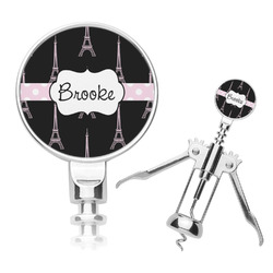 Black Eiffel Tower Corkscrew (Personalized)