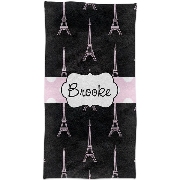 Black Eiffel Tower Crib Comforter/Quilt - Apvl