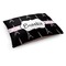 Black Eiffel Tower Dog Bed - Medium w/ Name or Text