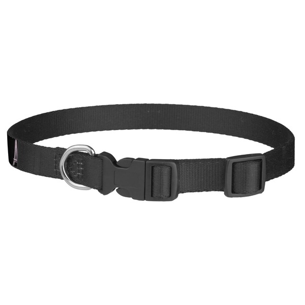 Black Eiffel Tower Dog Collar - Medium - Back