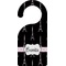 Black Eiffel Tower Door Hanger (Personalized)