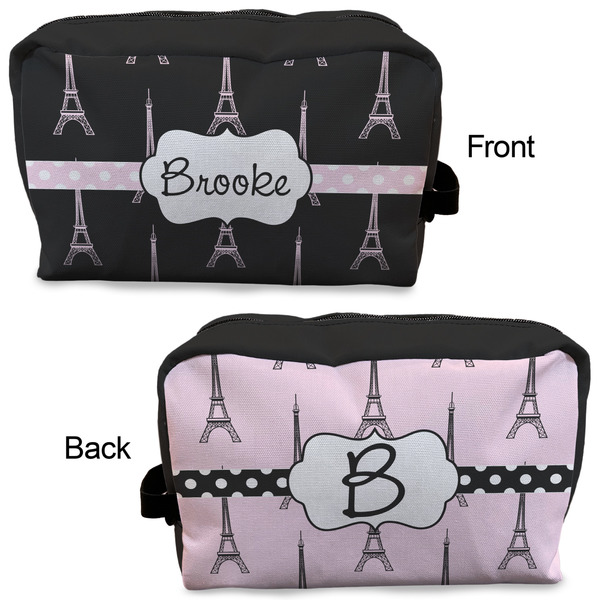 Black Eiffel Tower Dopp Kit - Approval