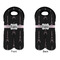 Black Eiffel Tower Double Wine Tote - APPROVAL (new)
