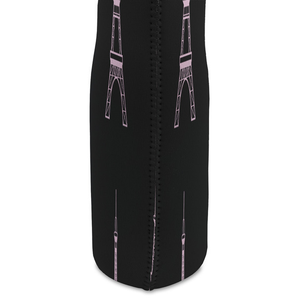Black Eiffel Tower Double Wine Tote - DETAIL 2 (new)