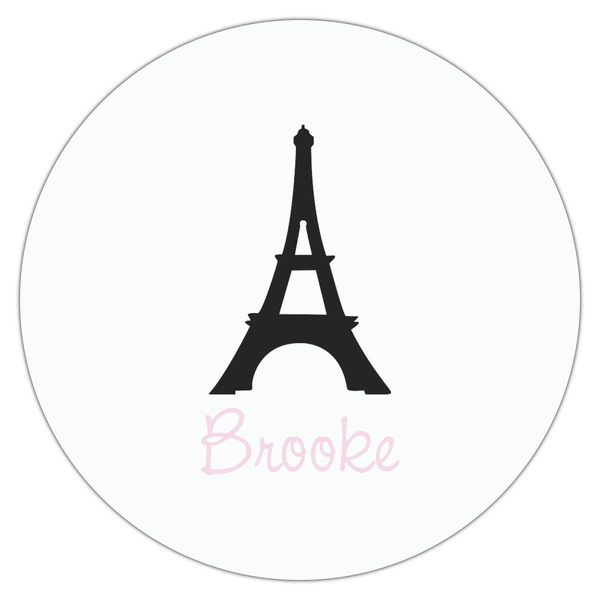 Black Eiffel Tower Drink Topper - Large - Single