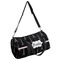 Black Eiffel Tower Duffel Bag - Large (Personalized)