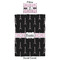 Black Eiffel Tower Duvet Cover Set - Twin XL - Approval