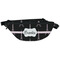 Black Eiffel Tower Fanny Pack - Classic Style (Personalized)