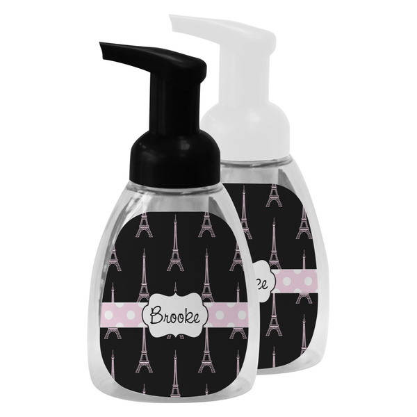 Black Eiffel Tower Foam Soap Bottles - Main