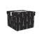 Black Eiffel Tower Gift Boxes with Lid - Canvas Wrapped - Small - Front/Main