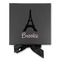 Black Eiffel Tower Gift Boxes with Magnetic Lid - Black - Approval