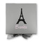 Black Eiffel Tower Gift Boxes with Magnetic Lid - Silver - Approval