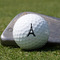 Black Eiffel Tower Golf Ball - Non-Branded - Club