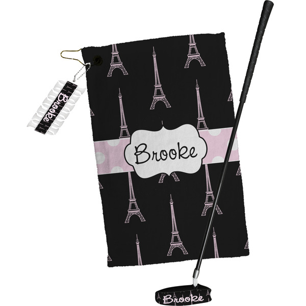 Black Eiffel Tower Golf Gift Kit (Full Print)