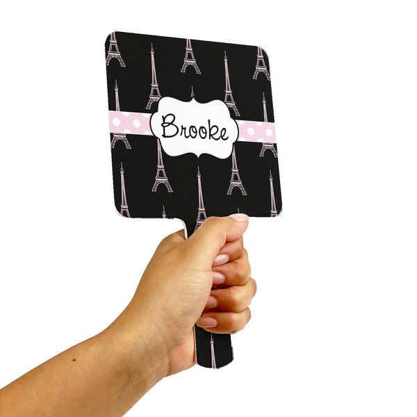Black Eiffel Tower Hand Mirrors - Alt View