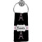 Black Eiffel Tower Hand Towel - Full Print (Personalized)